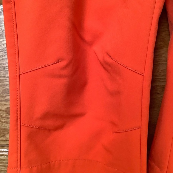 LOLE Orange Soft Shell Fleece Lined Snow Pants Size M - Picture 5 of 16